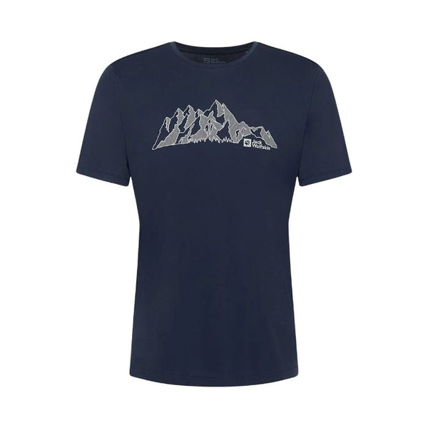 JACK WOLFSKIN PEAK GRAPHIC T M