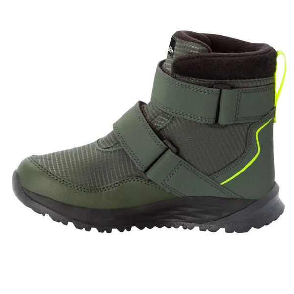 JACK WOLFSKIN jack wolfskin Polar Bear Texapore Mid VC Kids Waterproof Winter Boots