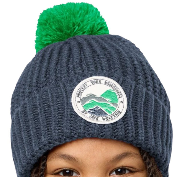 JACK WOLFSKIN jack wolfskin Pompom Badge Kids Beanie