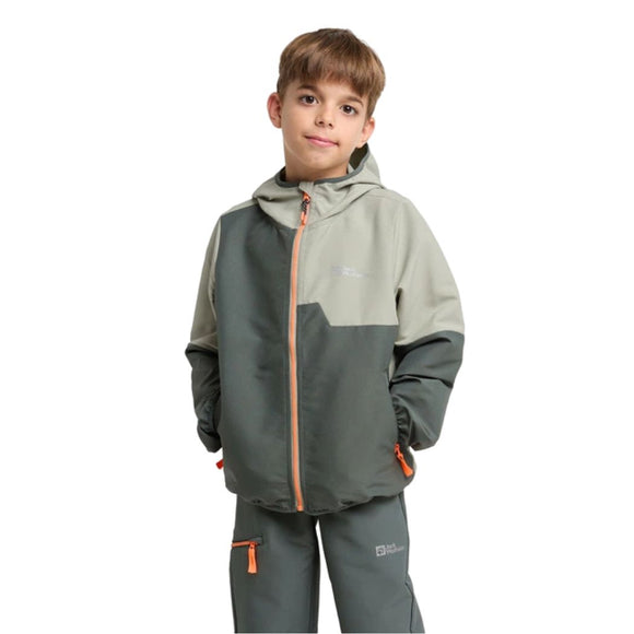 JACK WOLFSKIN jack wolfskin Turbulence Hooded Kids Jacket