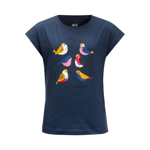 JACK WOLFSKIN jack wolfskin Tweeting Birds Kids Tee
