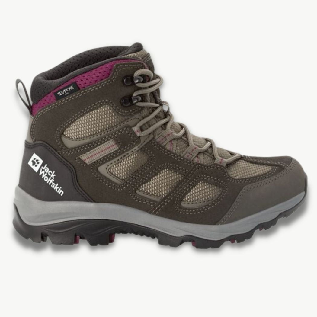 jack wolfskin Vojo Texapore Mid Women's Waterproof Hiking Shoes