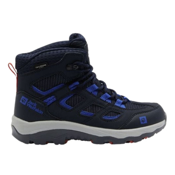 JACK WOLFSKIN jack wolfskin Vojo Texapore Mid Kids Waterproof Hiking Shoes