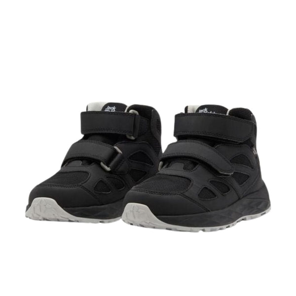 JACK WOLFSKIN jack wolfskin Woodland 2 Texapore Mid Kids Waterproof Hiking Shoes