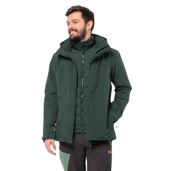 JACK WOLFSKIN jack wolfskin Bergland 3in1 Men's Waterproof Jacket