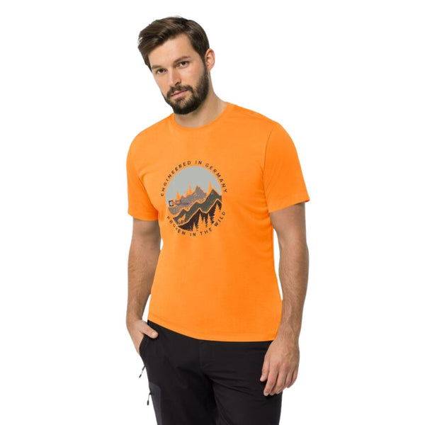 JACK WOLFSKIN jack wolfskin Hiking Short Sleeve Men's Tee