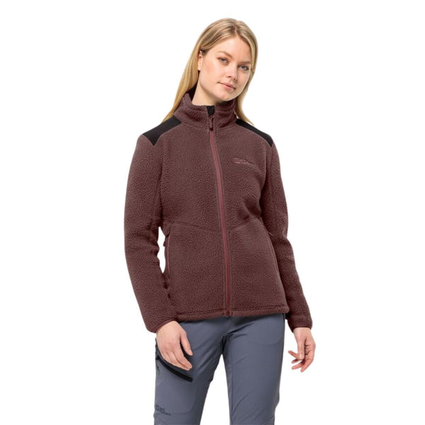 JACK WOLFSKIN jack wolfskin Kammweg Pile Full Zip Women's Fleece Jacket