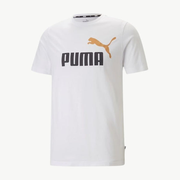 PUMA puma Essentials+ 2 Color Logo Men's Tee