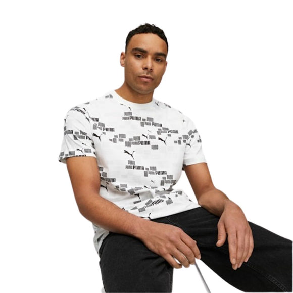 PUMA puma Essentials+ Logo Lab Men's Tee