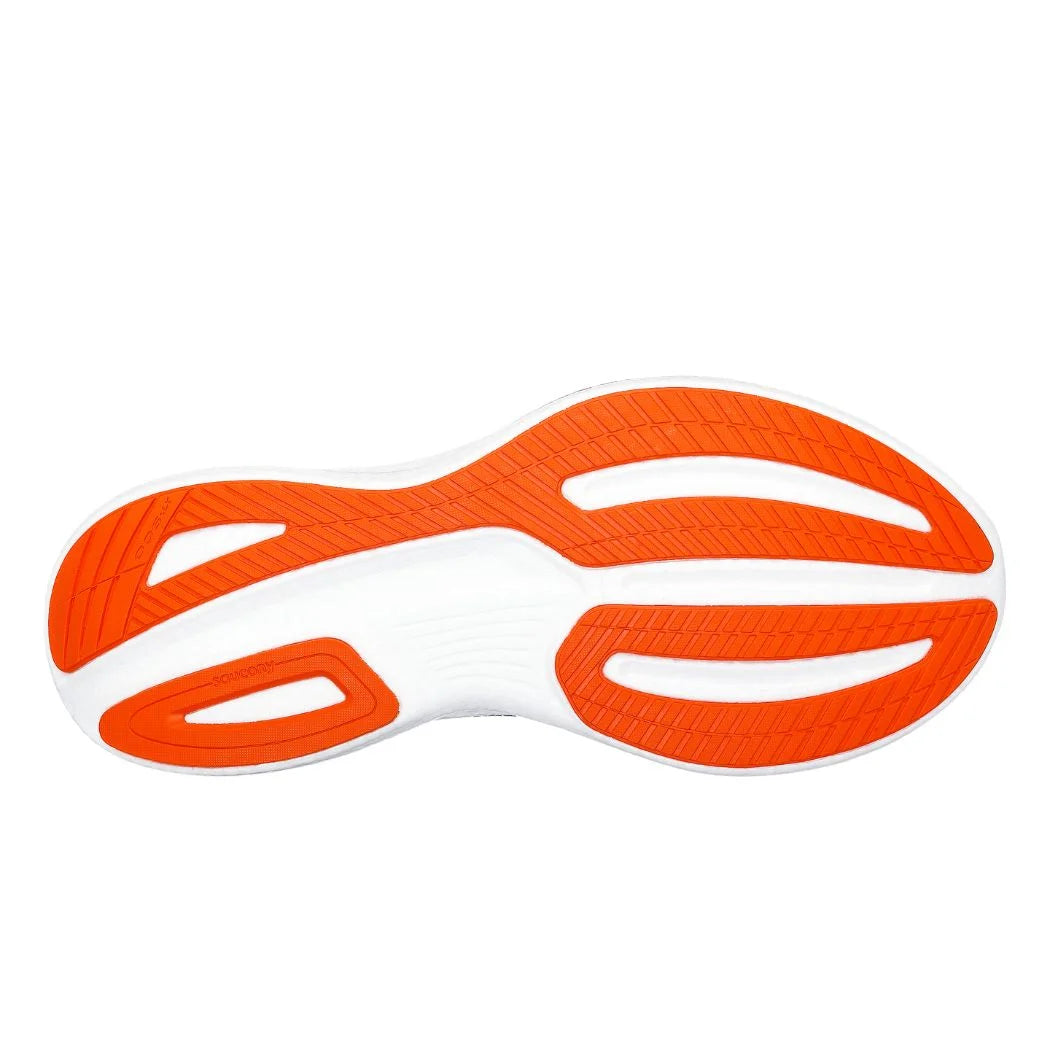 Saucony ride mens orange sales