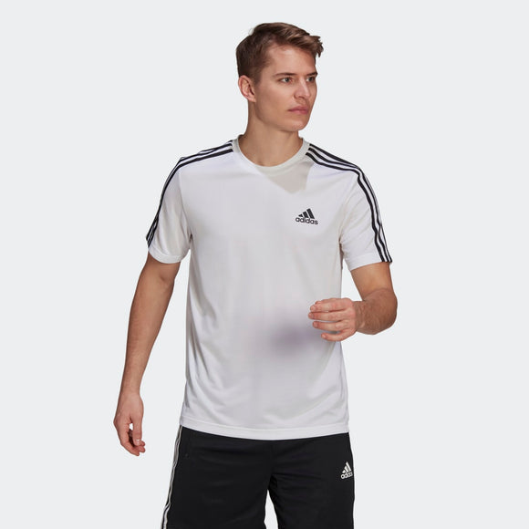 ADIDAS adidas AEROREADY Designed to Move Sport 3-Stripes Men's Tee