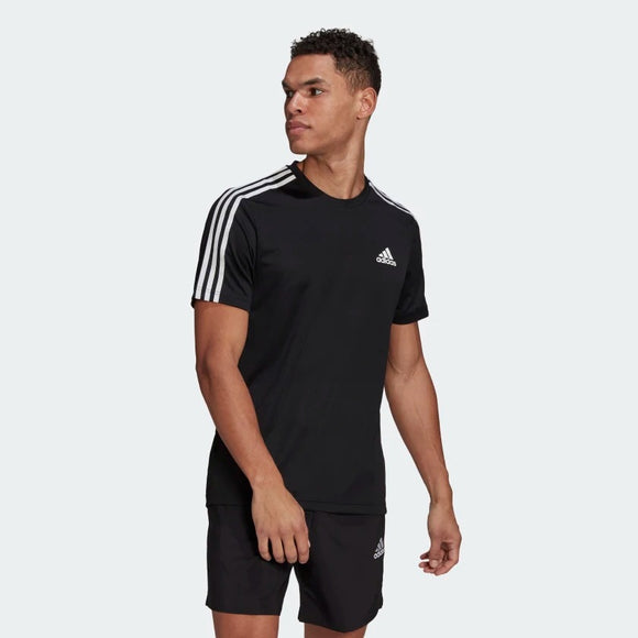 ADIDAS adidas AEROREADY Designed to Move Sport 3-Stripes Men's Tee