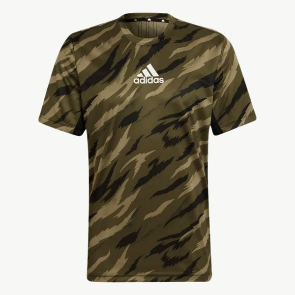 ADIDAS adidas AEROREADY Feelstrong Camo Sports Men's Tee