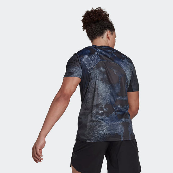 ADIDAS adidas D4T HIIT Allover Print Training Men's Tee