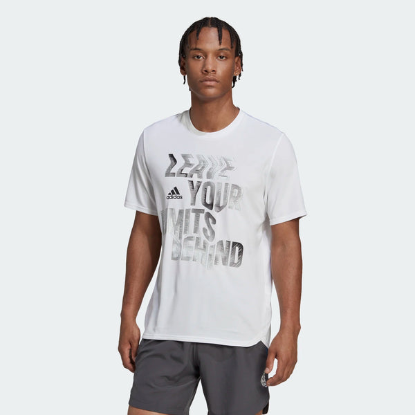 ADIDAS adidas Designed for Movement AEROREADY HIIT Slogan Training Men's Tee