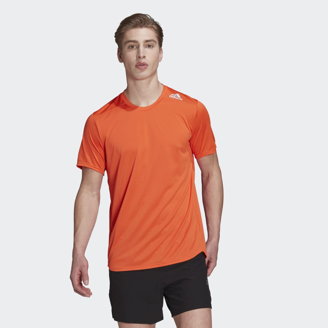 Orange adidas hotsell crew neck