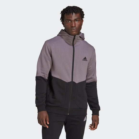 ADIDAS adidas Essentials for Gameday Fleece Men's Full-Zip Hoodie