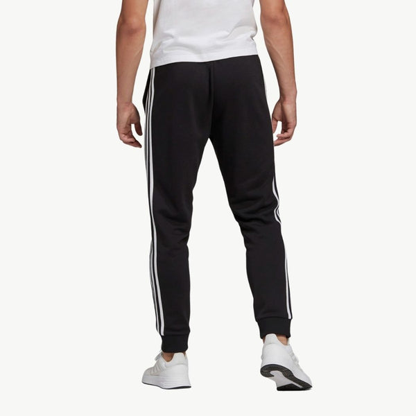 ADIDAS adidas French Terry Tapered Cuff 3-Stripes Men's Pants