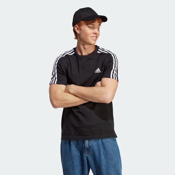 ADIDAS adidas Essentials Single Jersey 3-Stripes Men's Tee