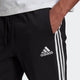 ADIDAS adidas Essentials Single Jersey Tapered Open Hem 3-Stripes Men's Pants