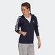 ADIDAS adidas Essentials Single Jersey 3-Stripes Full-Zip Women's Hoodie