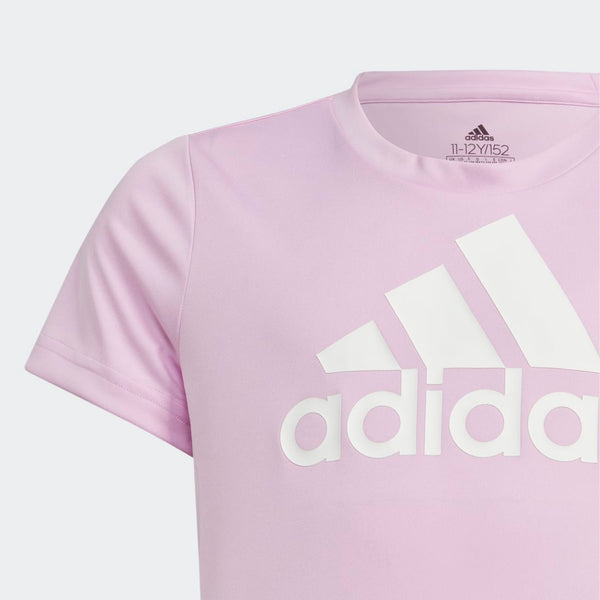 ADIDAS adidas Girls Designed to Move Big Logo Kids Tee