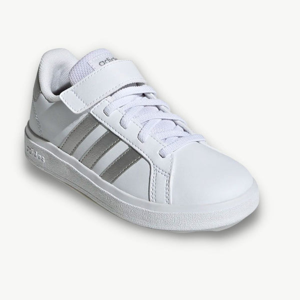 ADIDAS adidas Grand Court Court Elastic Lace and Top Stap Kids Sneakers