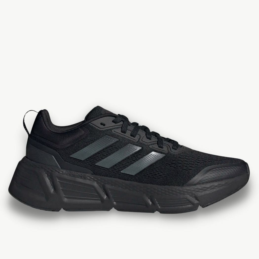Sepatu Adidas Sneaker Adidas Questar Strike Black Black Men's