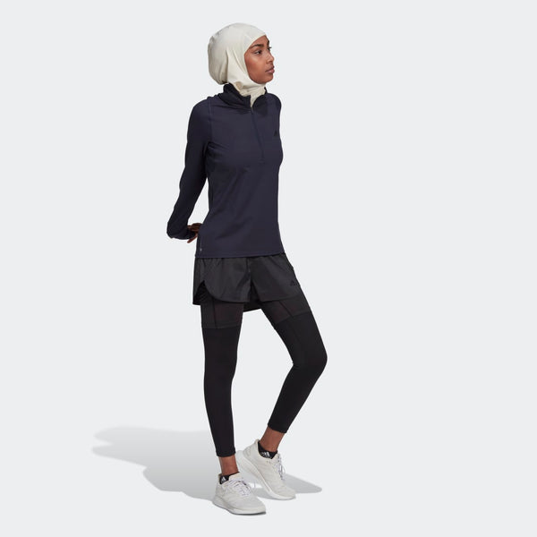 ADIDAS adidas Run Fast Half-Zip Long Sleeve Women's Sweatshirt