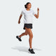 ADIDAS adidas Run Icons 3-Stripes Low-Carbon Women's Running Tee