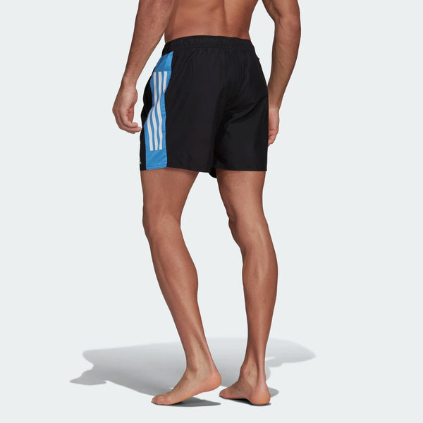 ADIDAS adidas Short Length Colorblock 3-Stripes Men's Swim Shorts