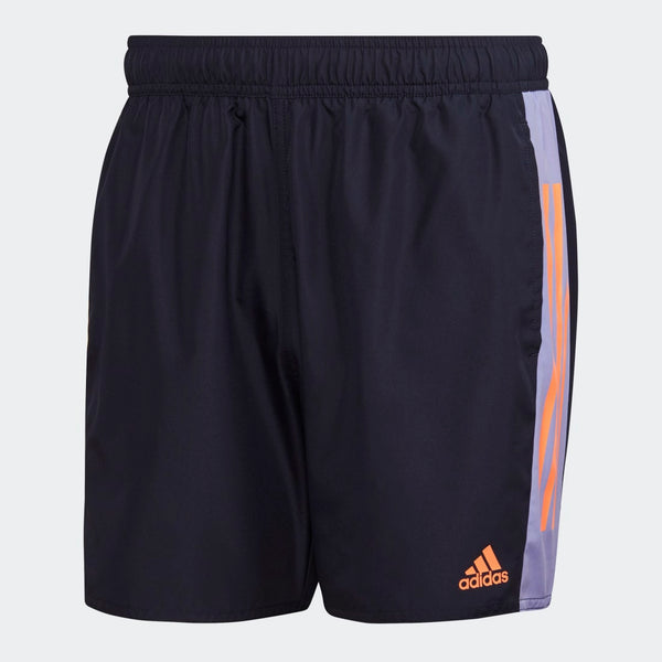ADIDAS adidas Short Length Colorblock 3-Stripes Men's Swim Shorts