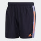 ADIDAS adidas Short Length Colorblock 3-Stripes Men's Swim Shorts