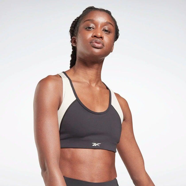 REEBOK reebok Lux Racer Padded Colorblock Sports Bra