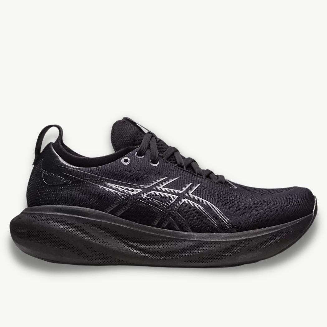 Women's GEL-NIMBUS 21, Black/Dark Grey, Running Shoes