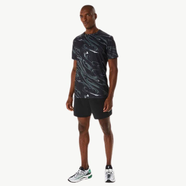 ASICS asics Suminagashi Motif Print Men's Tee