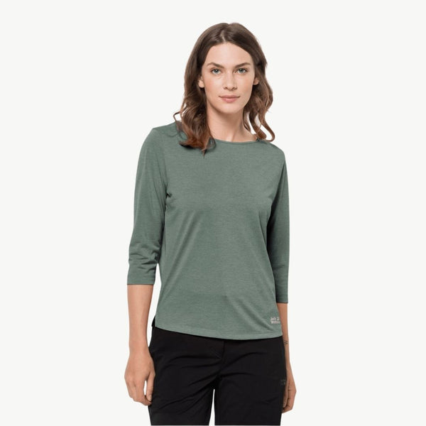 JACK WOLFSKIN jack wolfskin Pack & Go 3/4 Women's Tee