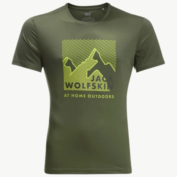 JACK WOLFSKIN jack wolfskin Peak Graphic Men's Tee