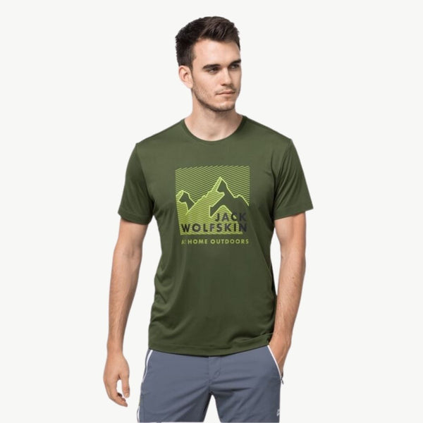 JACK WOLFSKIN jack wolfskin Peak Graphic Men's Tee