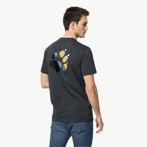 JACK WOLFSKIN jack wolfskin Rainbow Paw Men's Tee