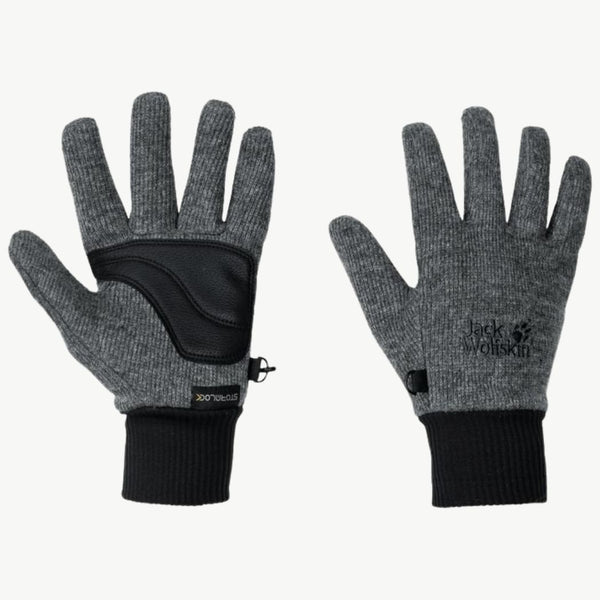 JACK WOLFSKIN jack wolfskin Stormlock Unisex Knit Gloves