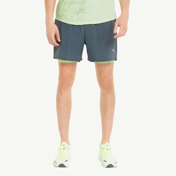 PUMA puma Graphic 2-In-1 5" Men's Running Shorts