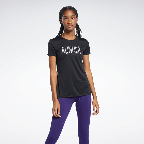 REEBOK reebok speedwick graphic women's running tee